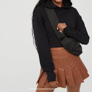 Arie cropped throwback sweatshirt offline